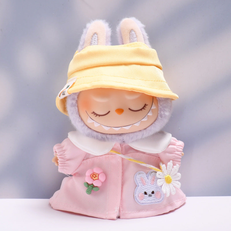 Ropa Estilo Coquette para Muñeca Labubu 17cm – Accesorios para Personalizar (Muñeca No Incluida)