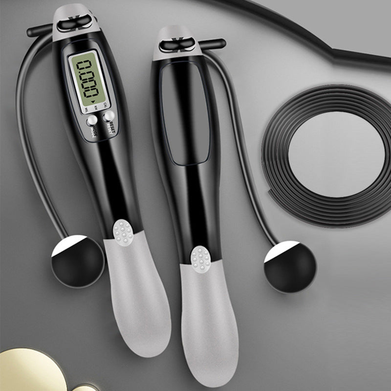 Smart Jump Rope with Timer for Kids and Adults