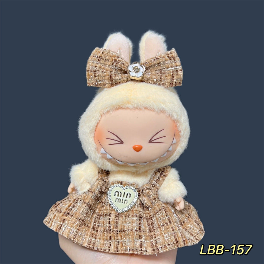 Disfraces y ropa en diseños adorables: para la bubu de 17cm, (Muñeca no incluida)