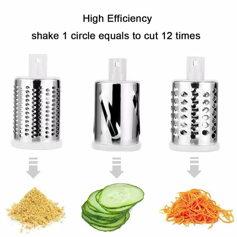 Multi-purpose Kitchen Grater: Handheld Vegetables and Cheese Slicer