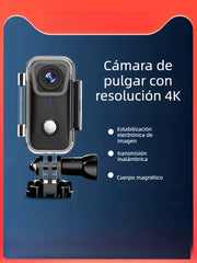Cámara de acción para pulgar Shangou G10/G10+ Grabadora de conducción para motocicleta Cámara de ciclismo HD para vlogs