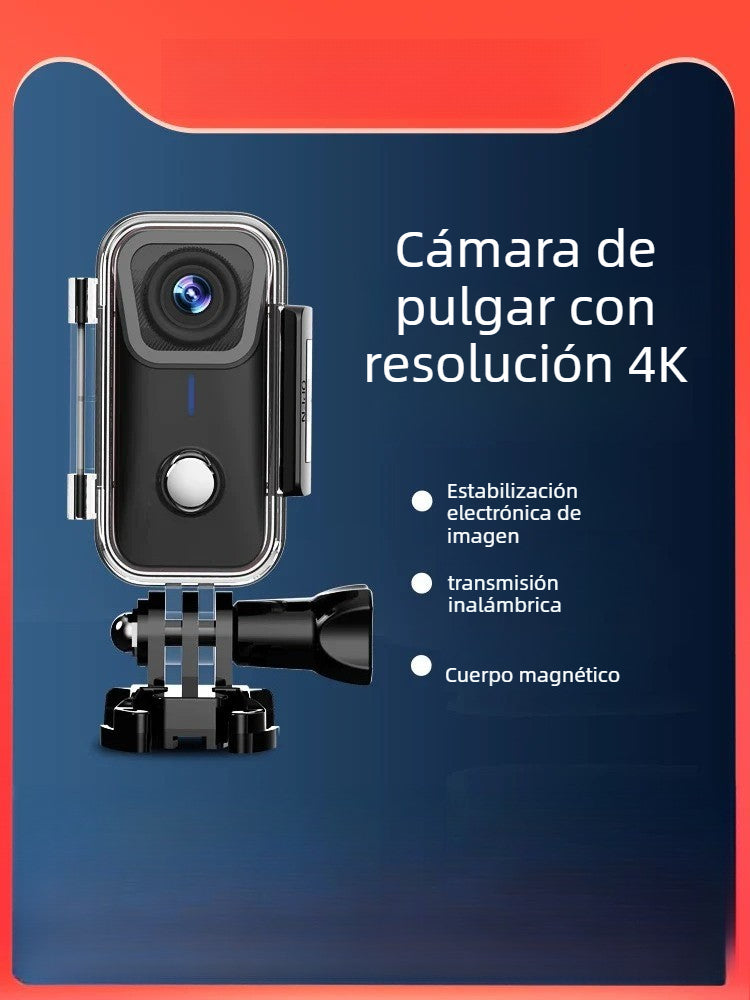 Cámara de acción para pulgar Shangou G10/G10+ Grabadora de conducción para motocicleta Cámara de ciclismo HD para vlogs