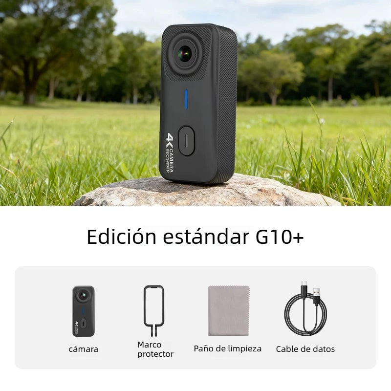 Cámara de acción para pulgar Shangou G10/G10+ Grabadora de conducción para motocicleta Cámara de ciclismo HD para vlogs