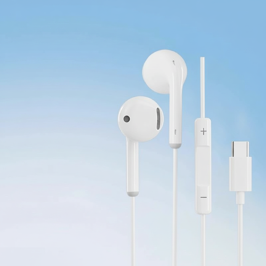 Auriculares con Cable Semi-In-Ear con Conector 3.5mm – Sonido de Alta Calidad