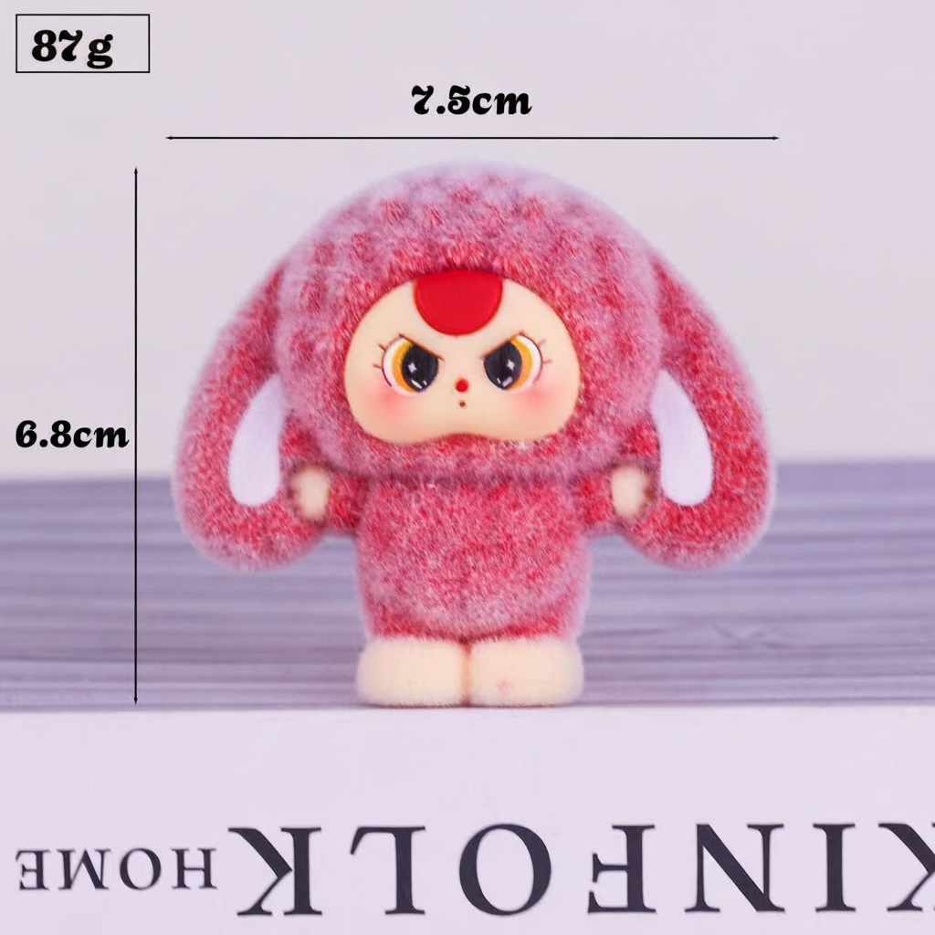 Baby Three Peluche De Conejo: Llavero Para Mochila Y Bolso