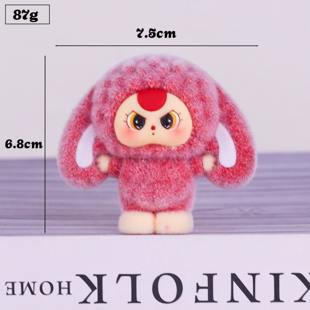 Baby Three Peluche De Conejo: Llavero Para Mochila Y Bolso