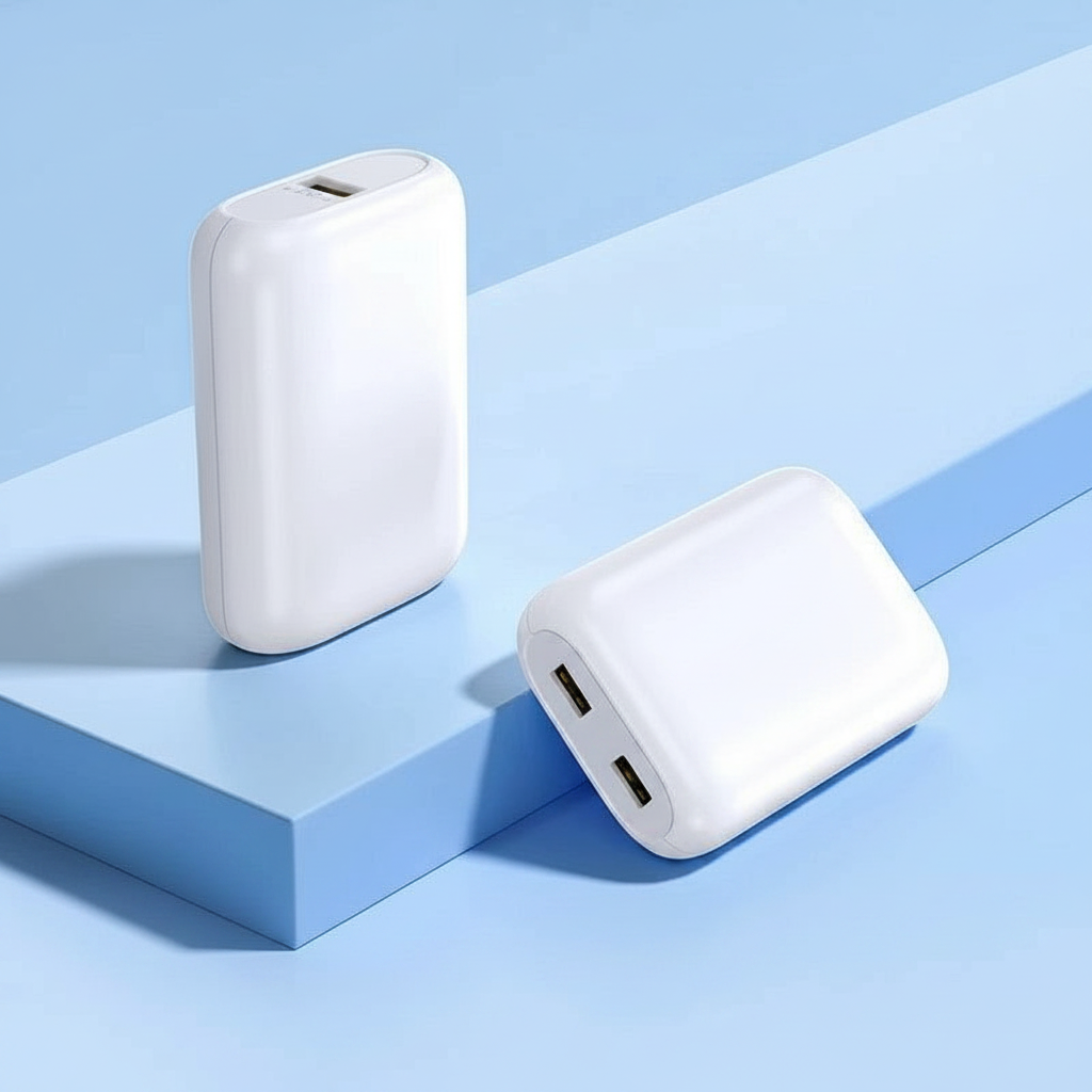 Batería Externa Pisen 10000mAh – Carga Rápida 20W, Portátil, Compatible iPhone y Android