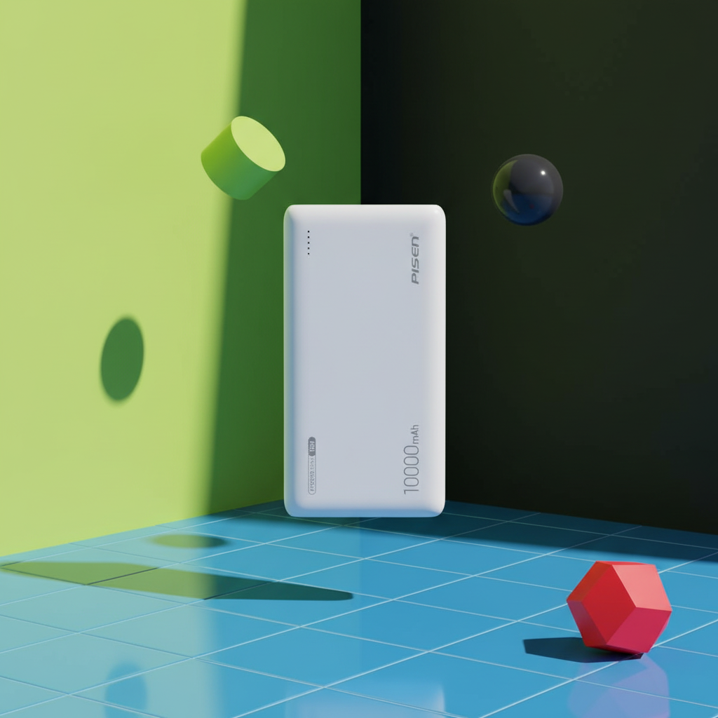 Batería Portátil 10000mAh – Carga Rápida 10W, Gran Capacidad y Ligera