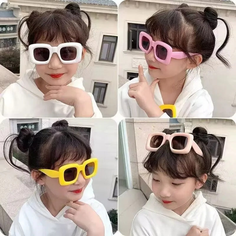 Square Fun Sunglasses for Women and Men: Party and Kids Style