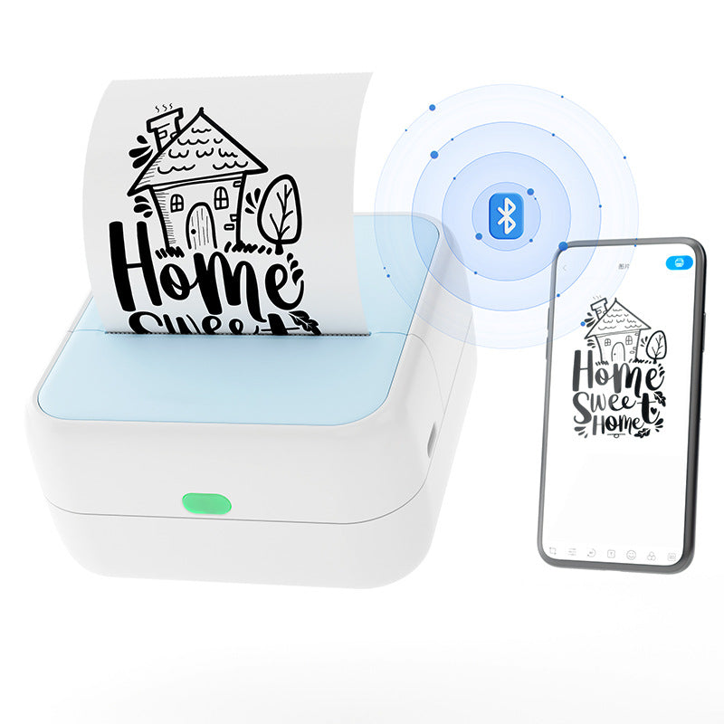 Mini impresora térmica portátil Bluetooth sin tinta
