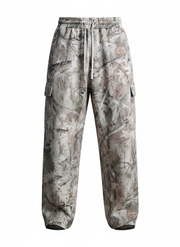 Pantalón Cargo Camuflaje Streetwear Hombre Baggy - 1