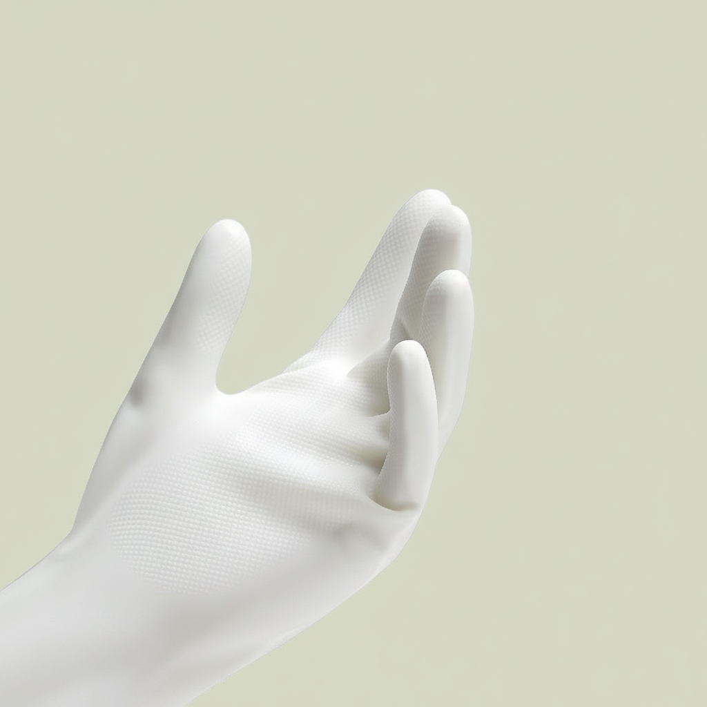 Guantes de Nitrilo para Lavar Trastes y Hogar - 4