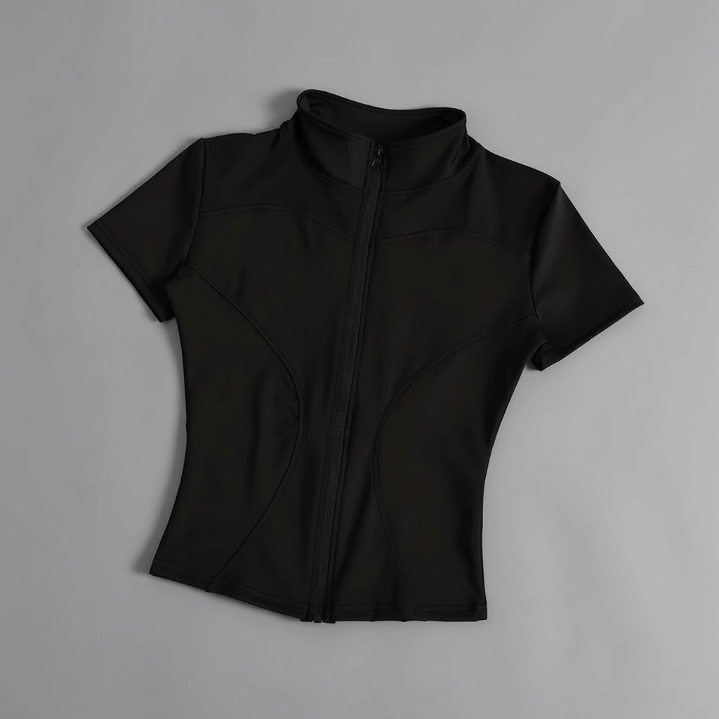 Jacket deportivo de secado rápido con cierre para mujer - 4