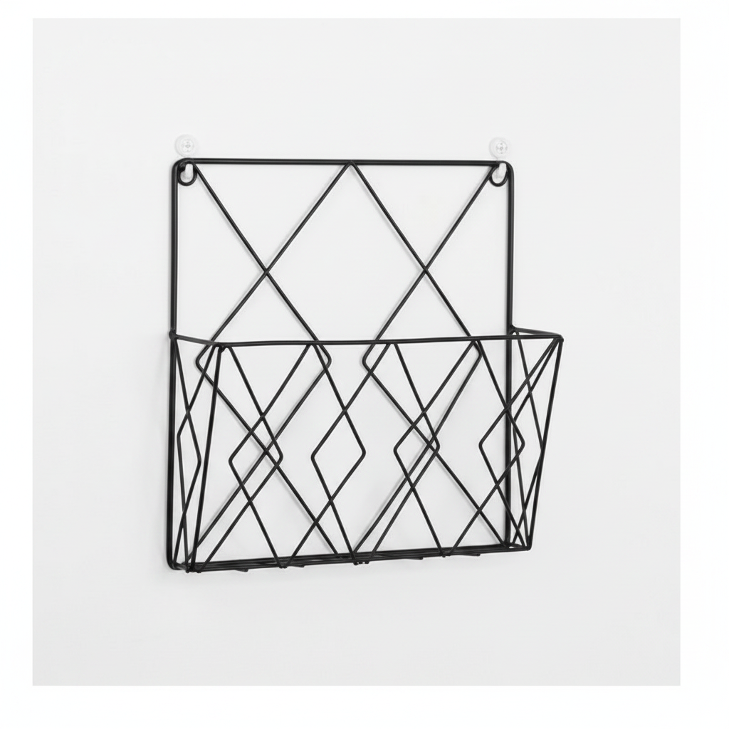 Repisa de pared estilo industrial para libros y revistas - 2