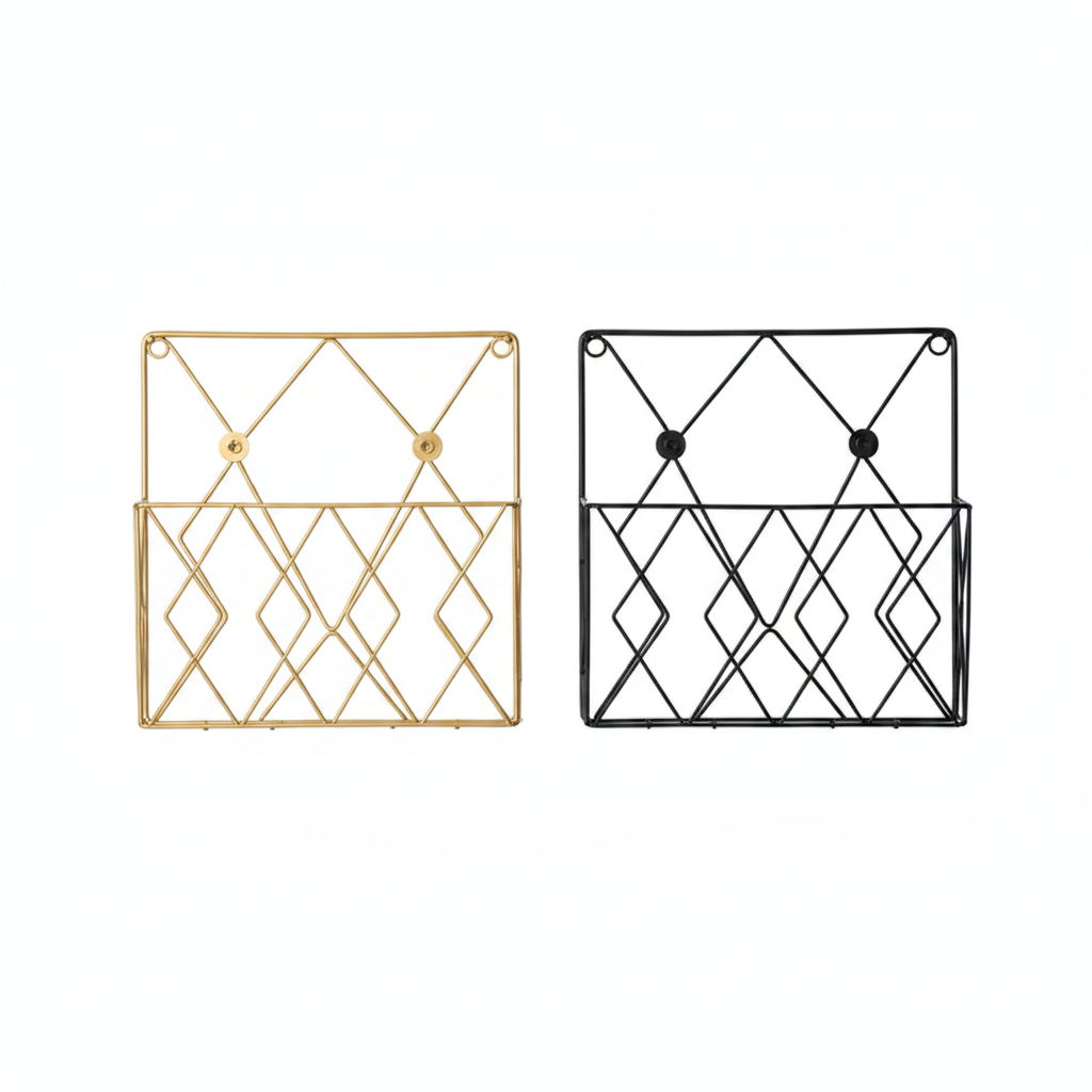 Repisa de pared estilo industrial para libros y revistas - 1