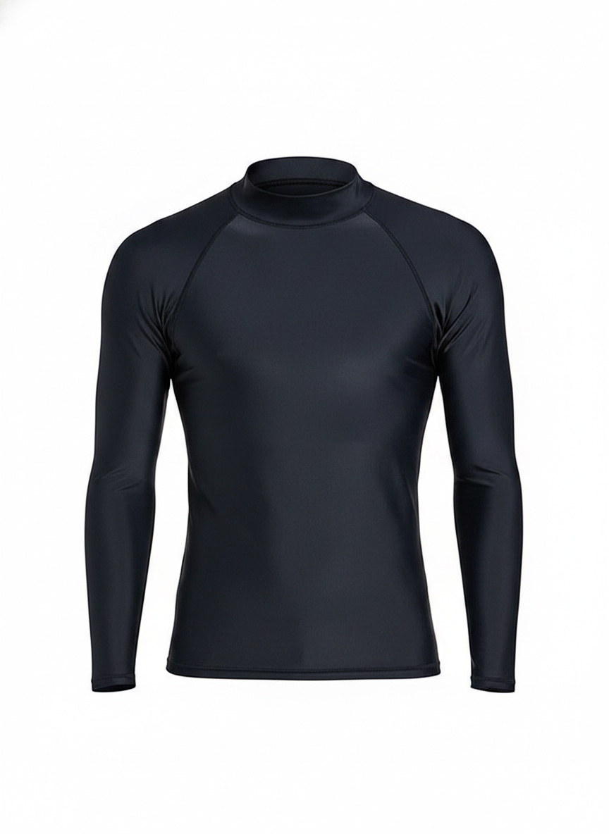 Playera de surf manga larga con protección solar para hombre - 1