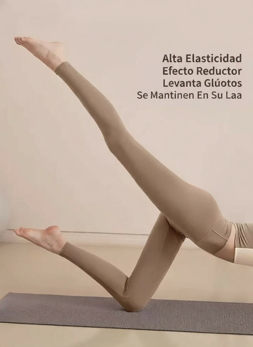 Leggings de Yoga Tallas Grandes Mujer Cintura Alta - 2