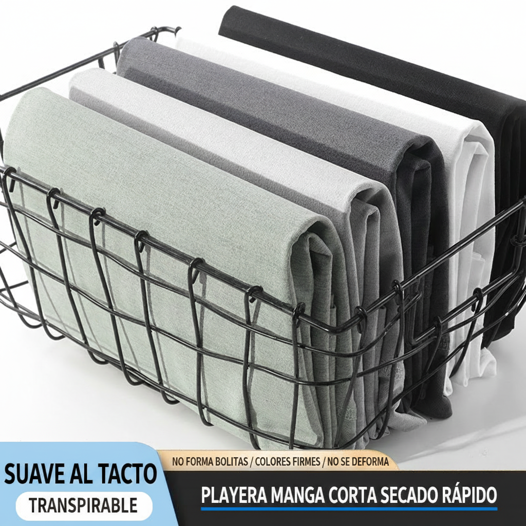 Playera Deportiva Antibacterial Secado Rápido Hombre - 4