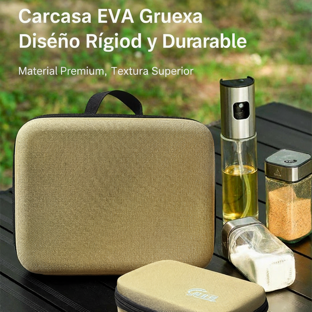 Estuche para Huevos de Camping EVA Antiimpacto - 2