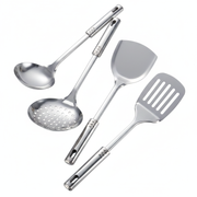 Utensilios de Cocina Acero Inoxidable Set Completo - 1
