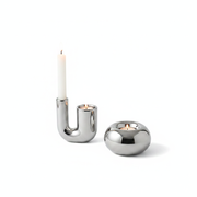 Candelabro de cerámica estilo nórdico minimalista - 1