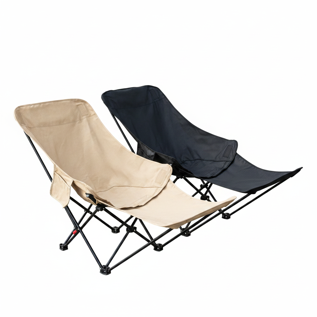 Silla Luna Plegable Camping Reclinable 3 y 4 Posiciones - 1