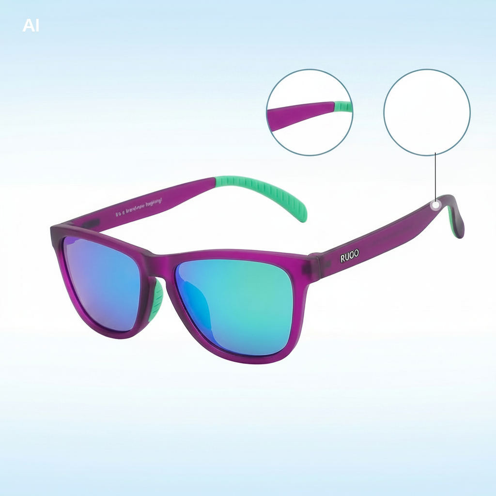 Lentes de Sol Polarizados UV400 Marco Cuadrado Unisex - 2