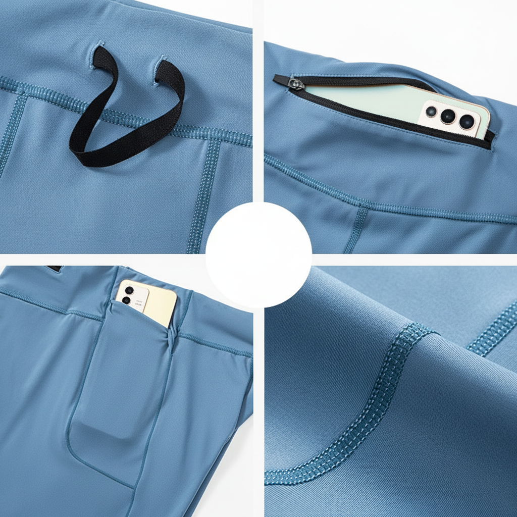Short Deportivo de Compresión para Hombre Secado Rápido - 2