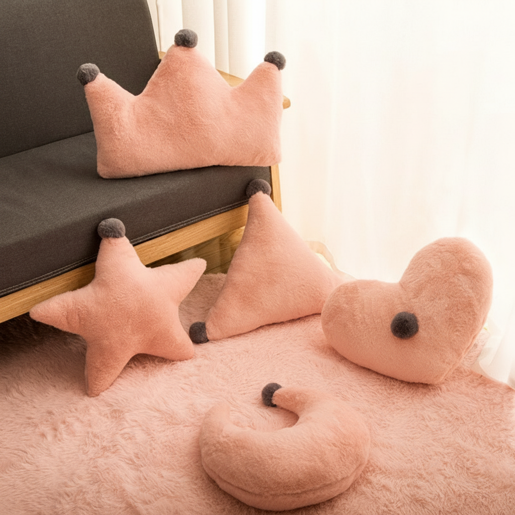 Cojín Decorativo de Peluche Figuras Nórdicas con Relleno - 2