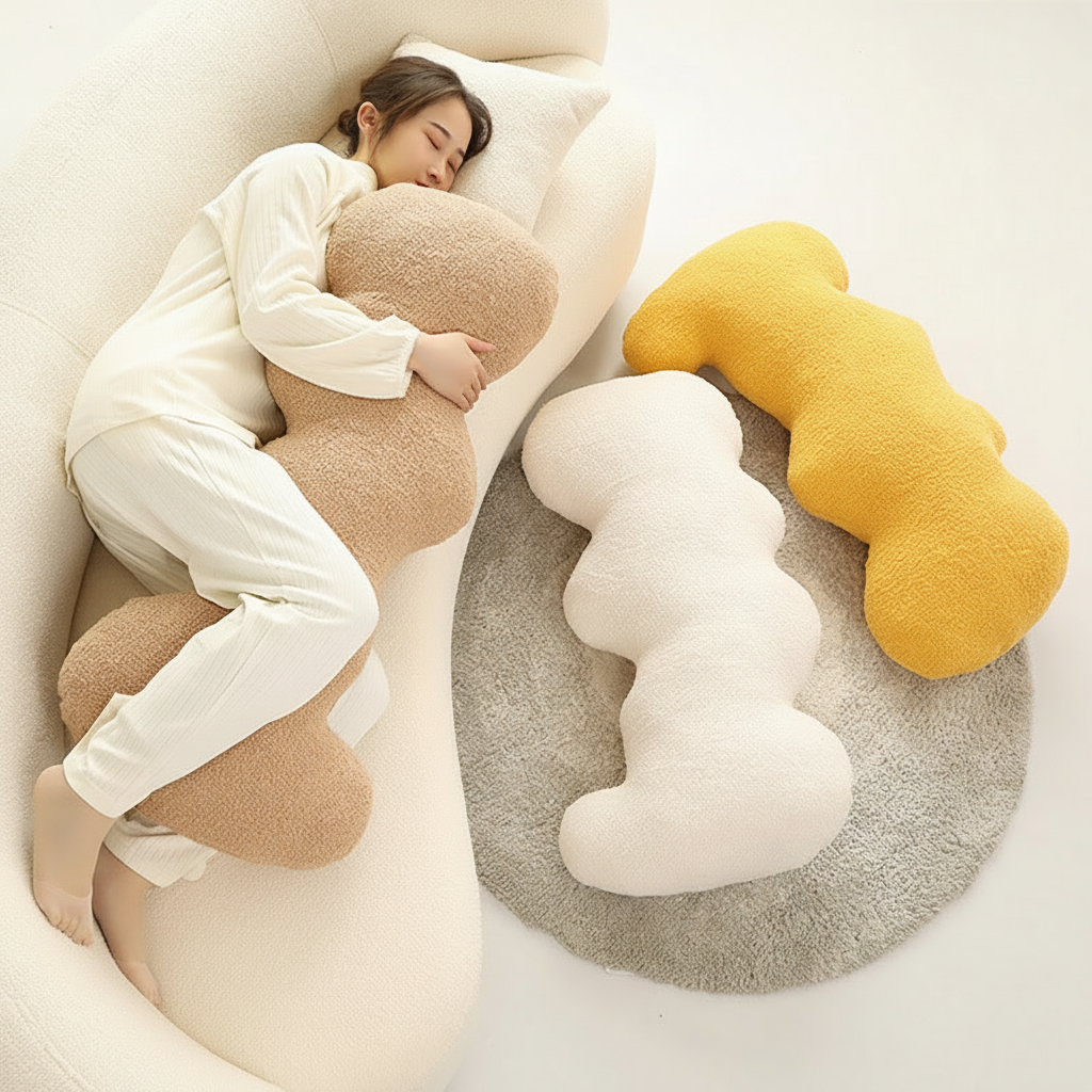 Cojín Decorativo de Peluche Formas Originales para Sofá - 2