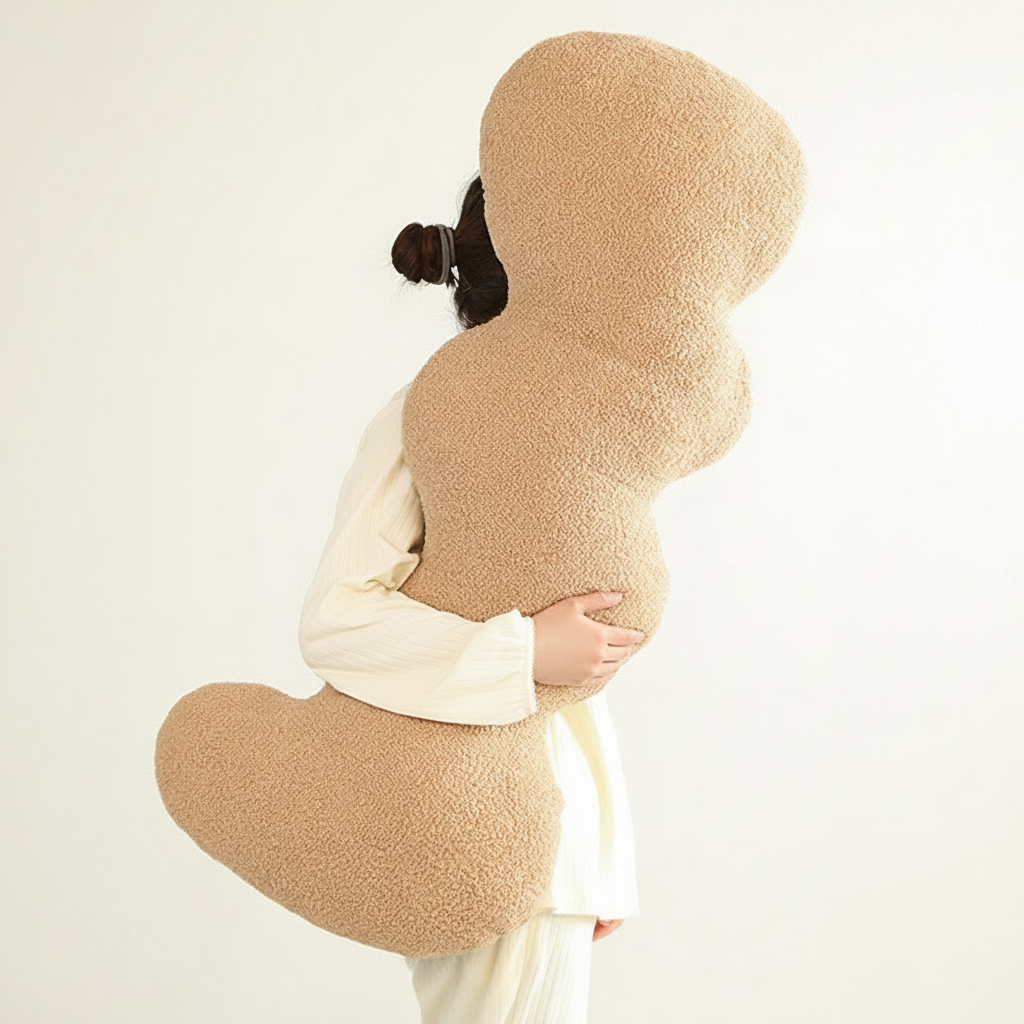 Cojín Decorativo de Peluche Formas Originales para Sofá - 4