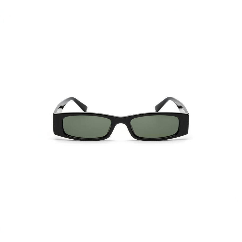 Lentes de Sol Cuadrados Retro con Protección UV400 - 1