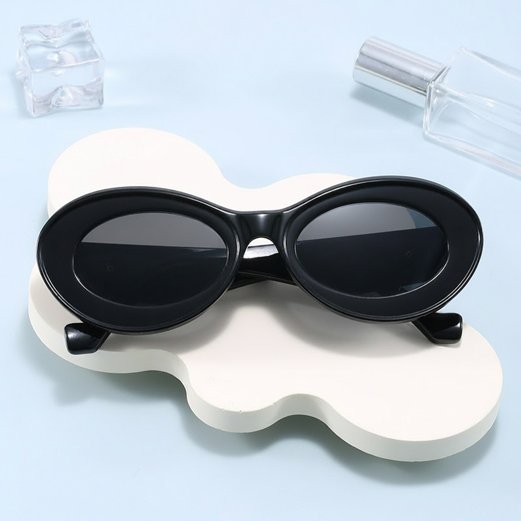 Lentes de Sol Ovalados UV400 Unisex Estilo Retro - 2