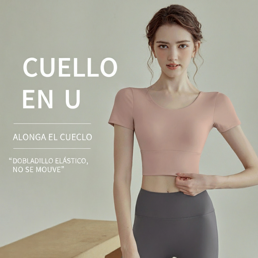 Conjunto Deportivo Yoga Mujer con Brasier Integrado - 2