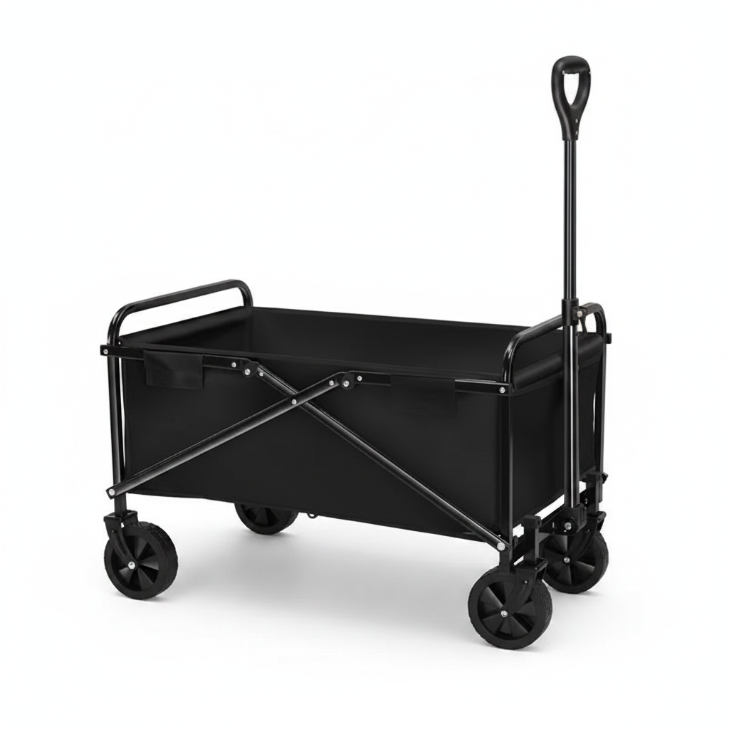 Carrito de Camping Plegable para Picnic y Mercados - 1
