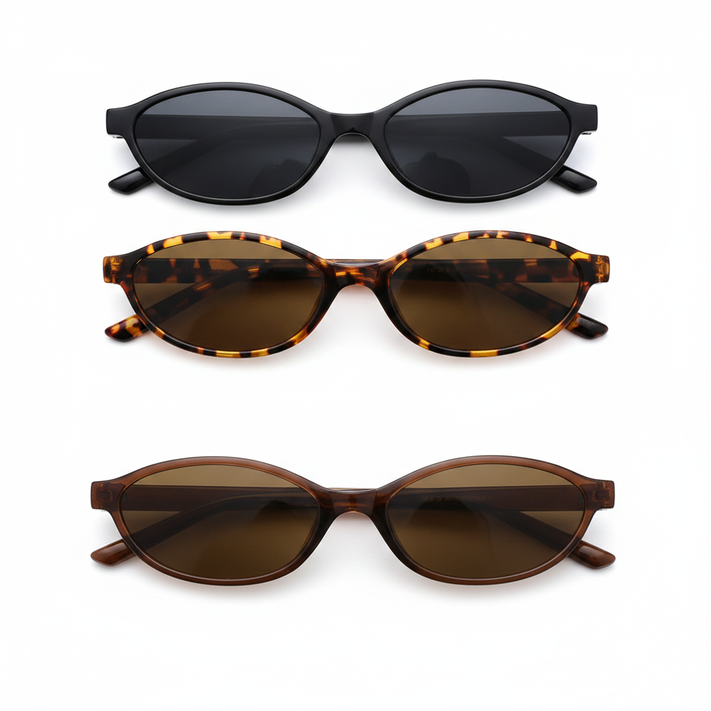 Lentes de sol ojo de gato estilo retro unisex UV400 - 1