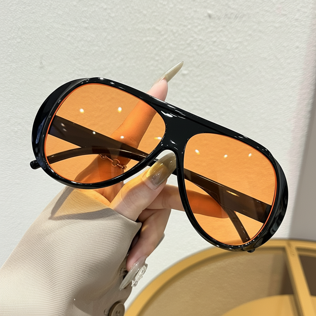 Lentes de Sol Oversized Montura Grande Unisex UV400 - 2