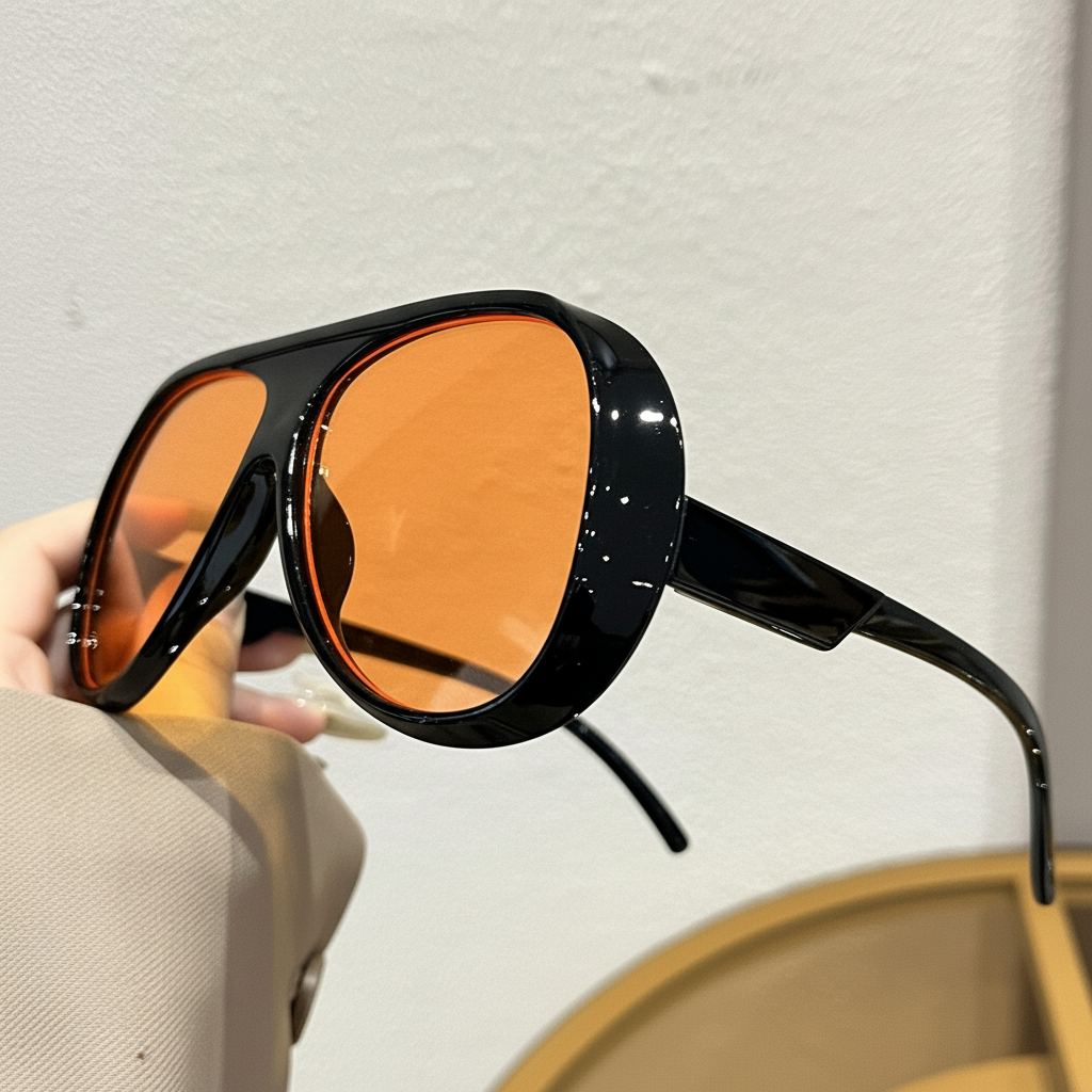 Lentes de Sol Oversized Montura Grande Unisex UV400 - 3