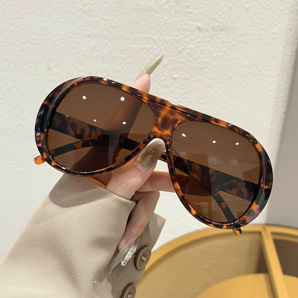 Lentes de Sol Oversized Montura Grande Unisex UV400 - 4