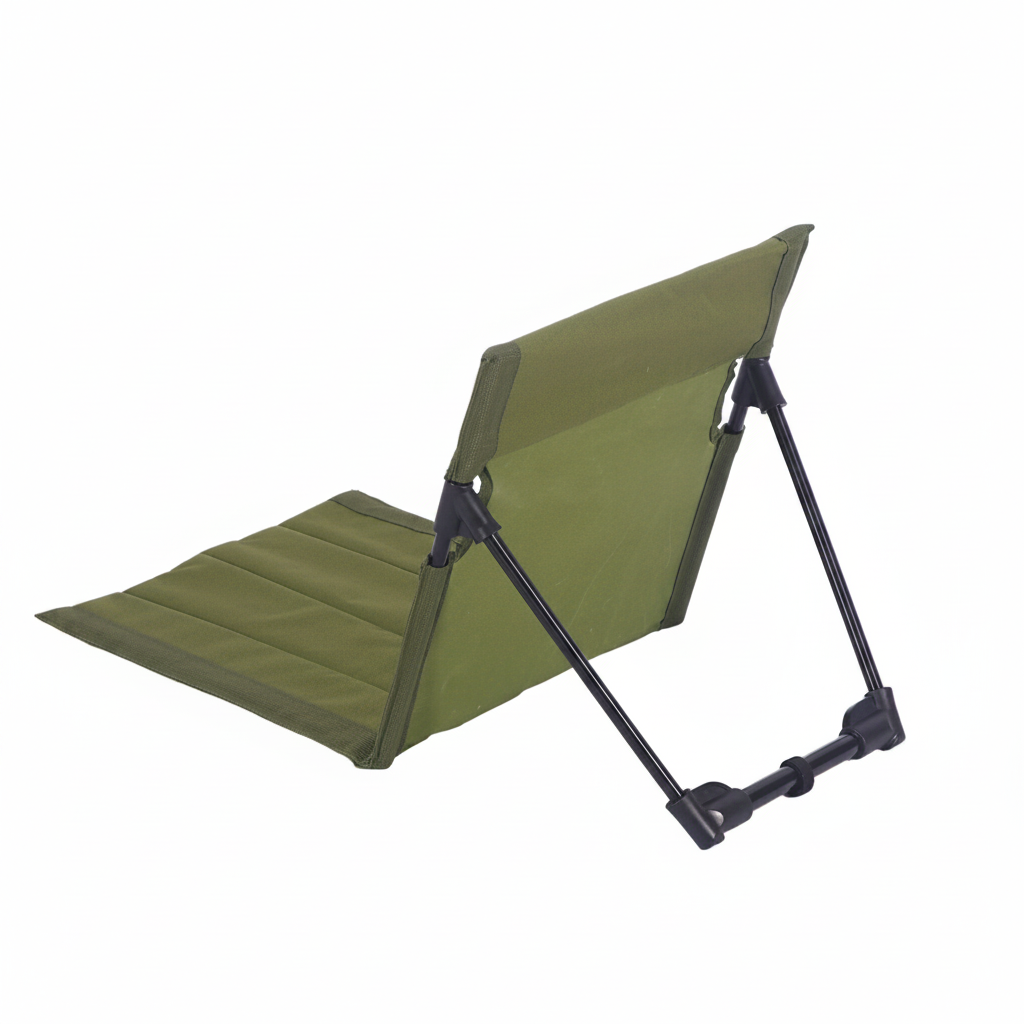 Silla Plegable de Camping con Respaldo Portátil - 2