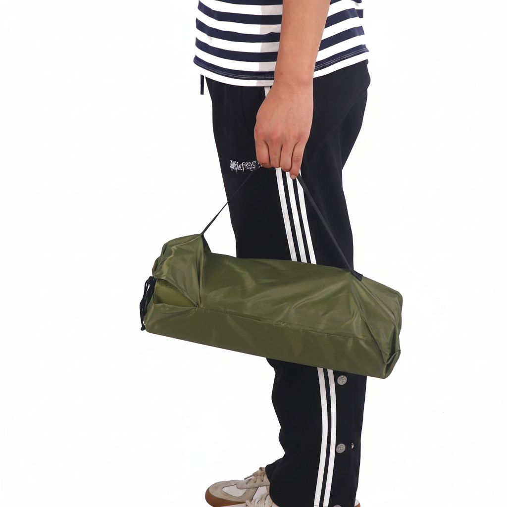 Silla Plegable de Camping con Respaldo Portátil - 3