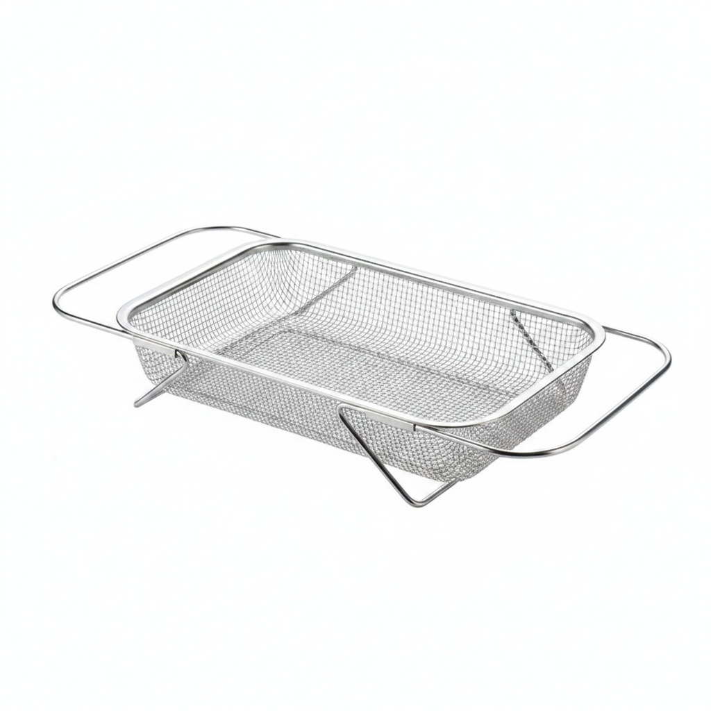 Escurridor de acero inoxidable extensible para cocina - 1