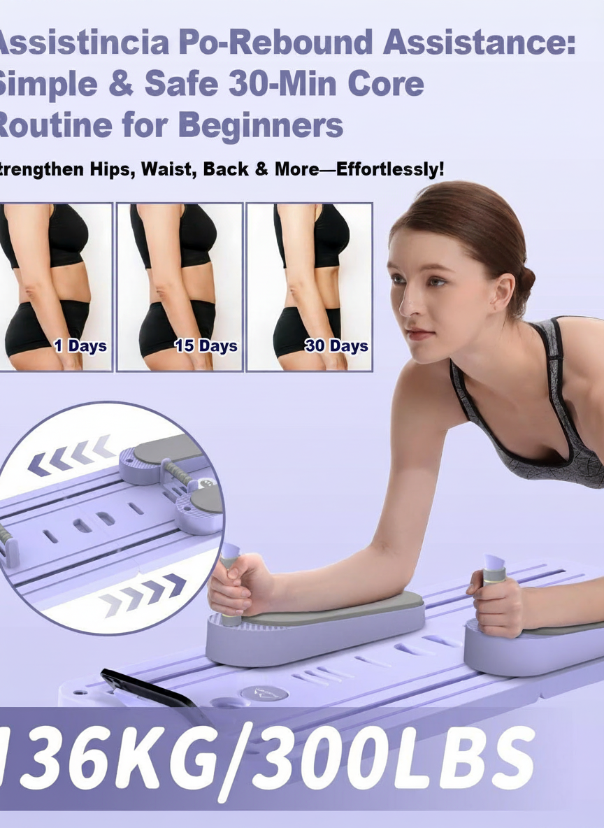 Tabla de Pilates Plegable Multifuncional para Yoga - 3