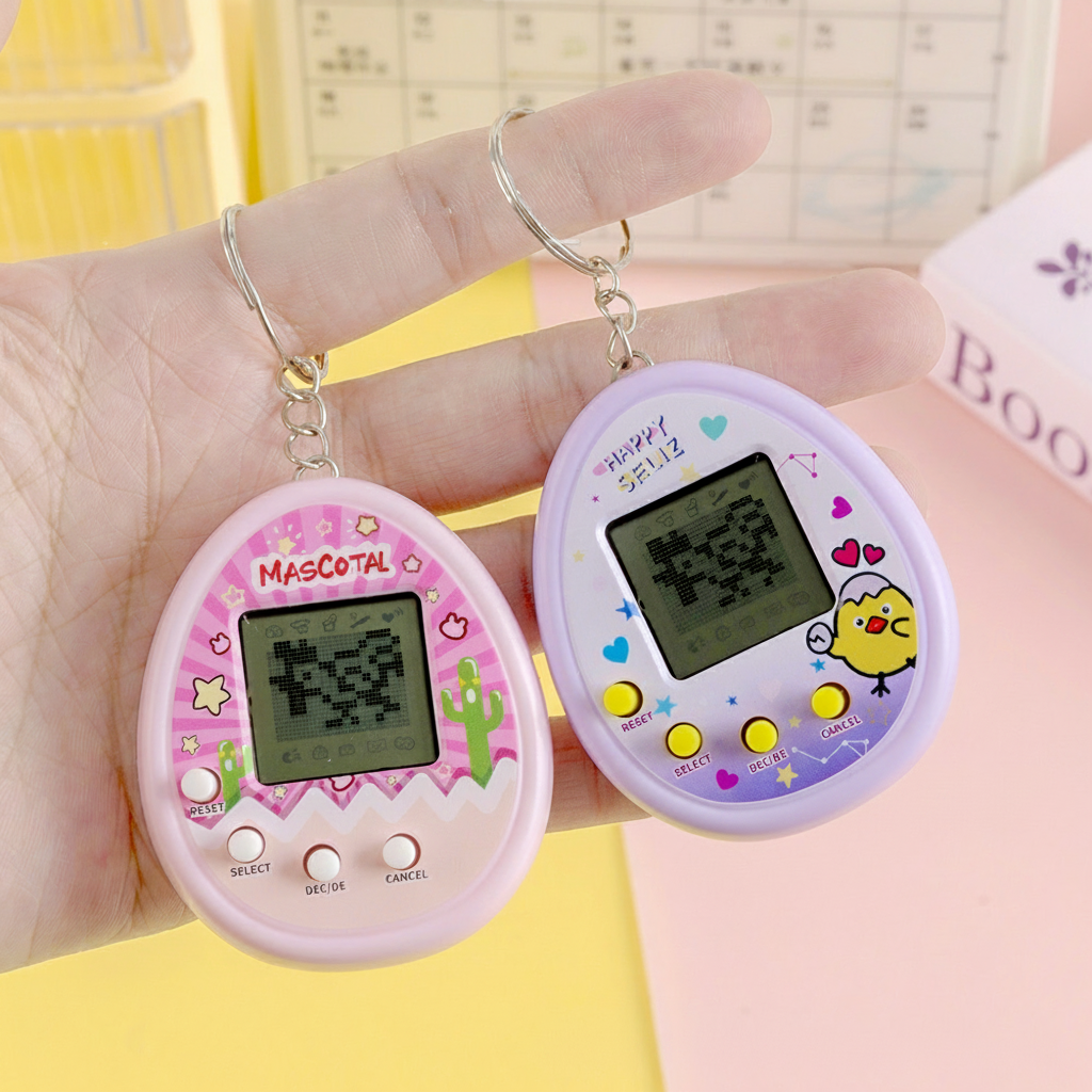 Mascota Virtual Electrónica Llavero Juego Retro - 2