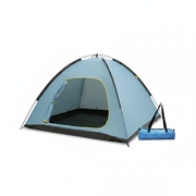 Carpa de Playa Anti-UV 3 Lados Ventilados 210x210x130cm - 1