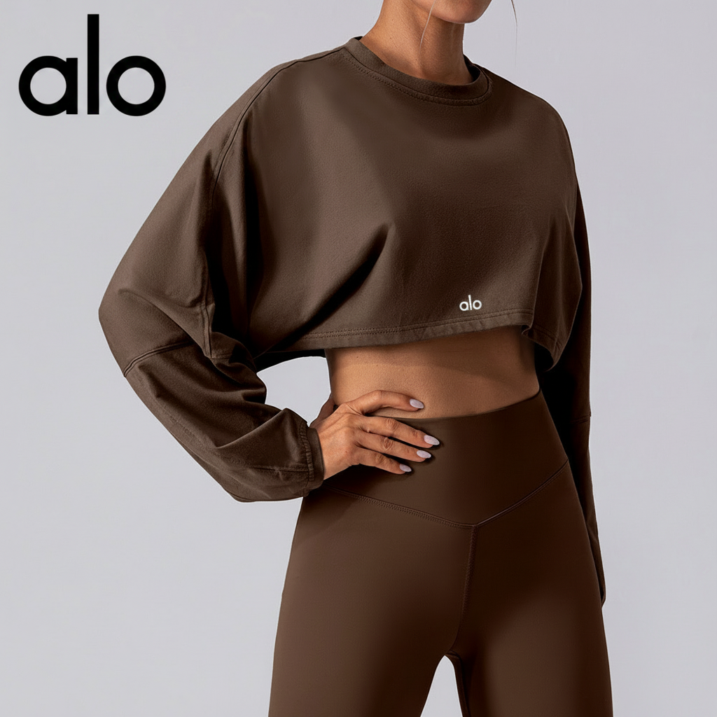 Sudadera Deportiva Mujer Manga Larga Holgada Transpirable - 3