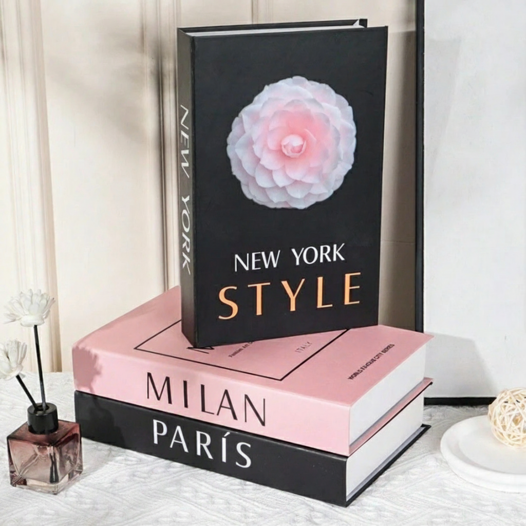 Libros Decorativos Falsos Plegables para Estantería - 4