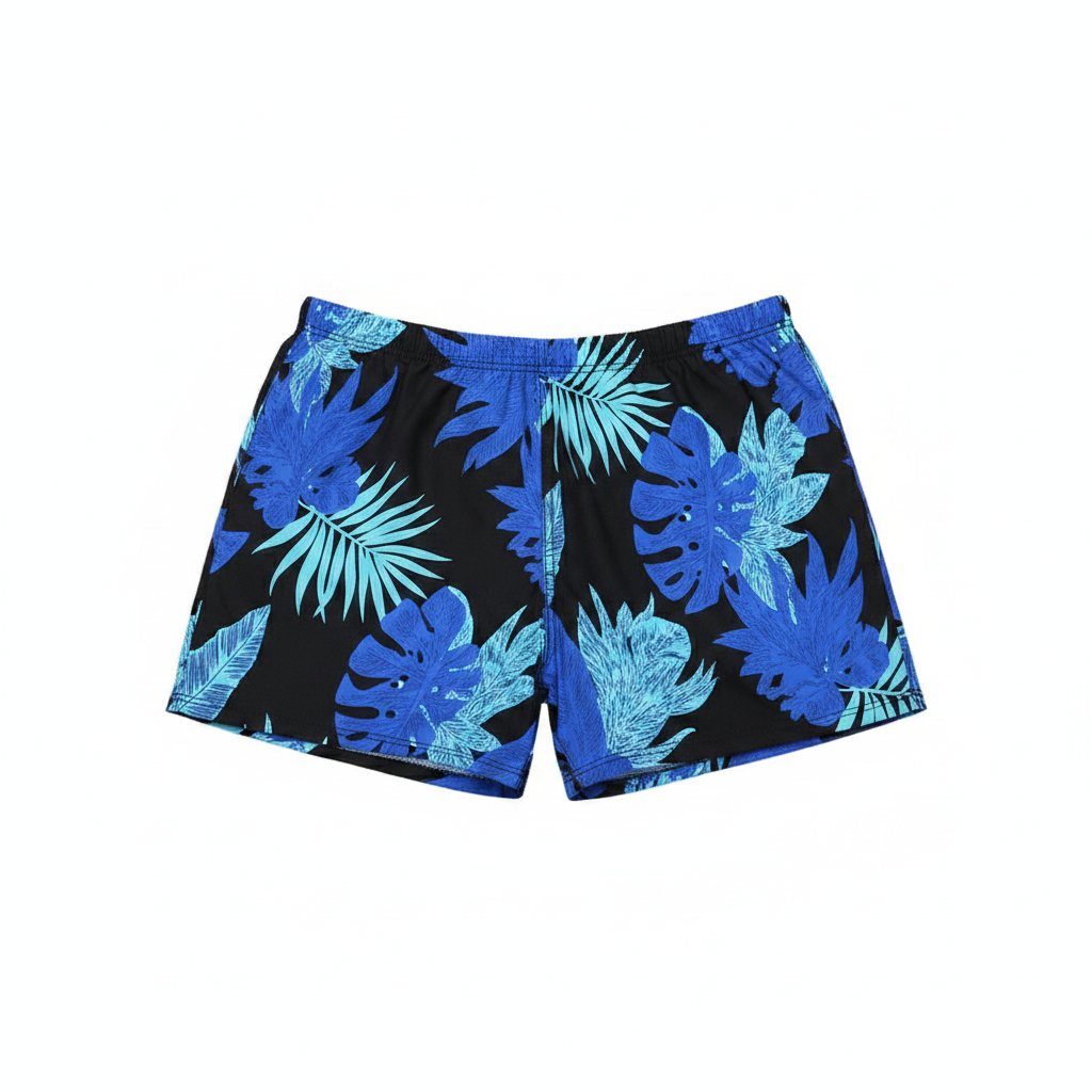Traje de baño boxer para hombre estampado - 1
