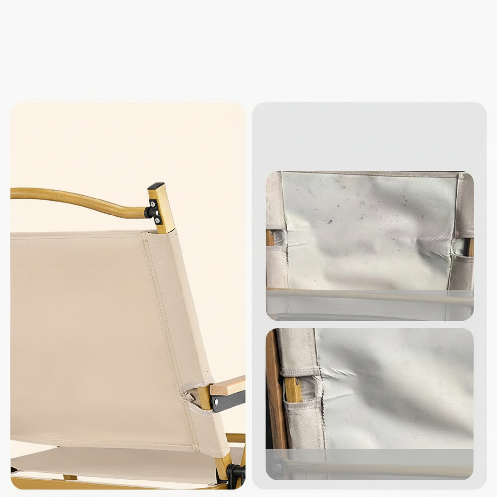 Mesa Plegable para Camping con Silla Tipo Egg Roll - 3