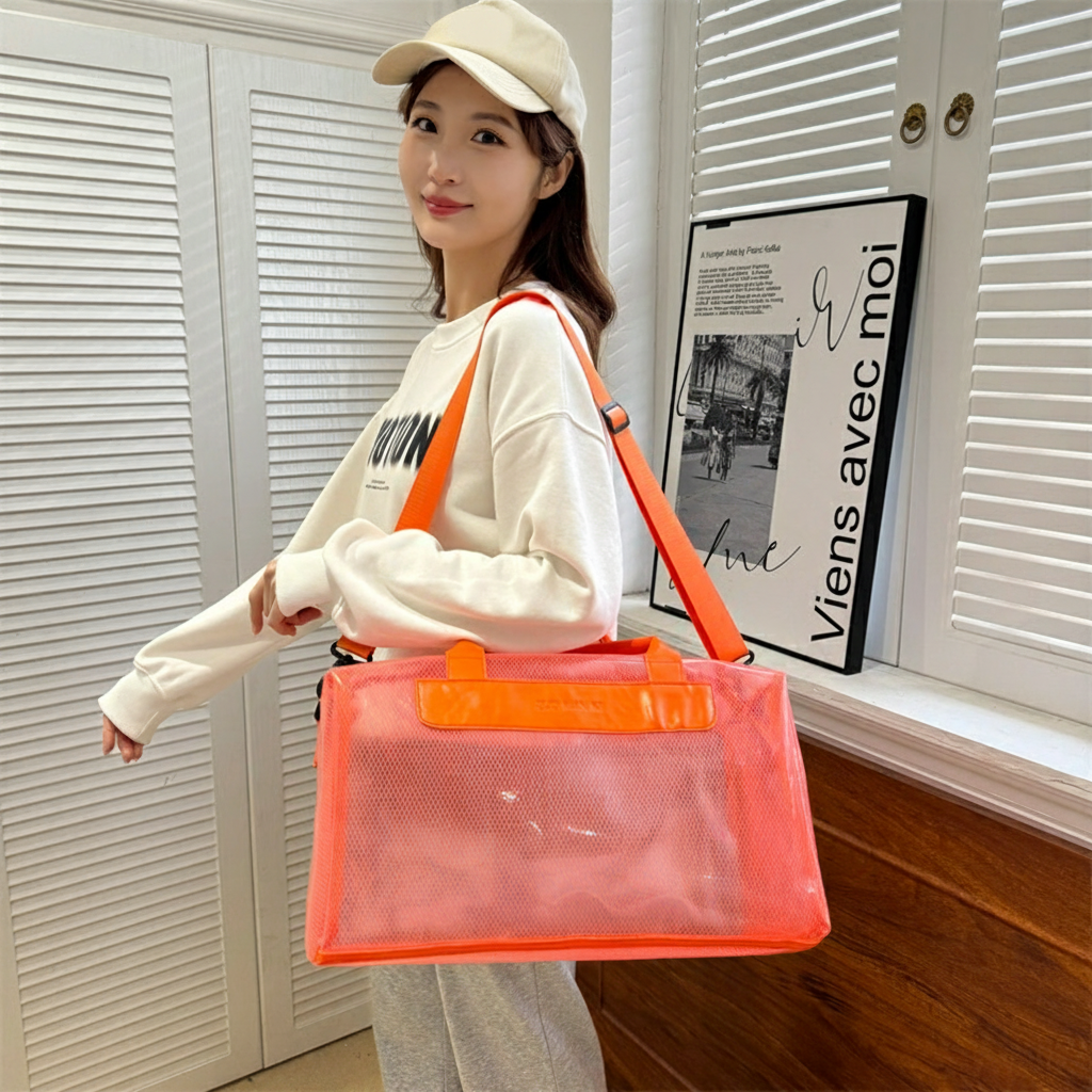 Bolsa Deportiva PVC Yoga y Viaje Gran Capacidad - 4